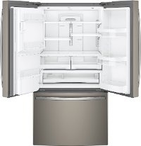 GFE28GMKES GE 27.8 cu. ft. French-Door Refrigerator - 36 Inch Slate-3