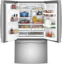 GFE28GSKSS GE 27.8 cu. ft. French-Door Refrigerator - 36 Inch Stainless Steel-4