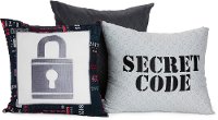 Beddy's Secret Code Pillow Collection
