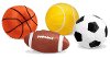 Assorted Sports Ball Pillow-1