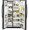 GZS22DGJBB GE Side-by-Side Refrigerator - 36 Inch Black Counter Depth-2