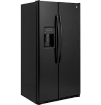 GZS22DGJBB GE Side-by-Side Refrigerator - 36 Inch Black Counter Depth-4