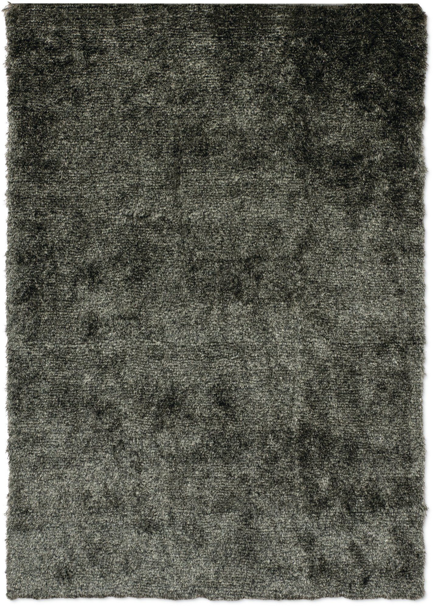 5 x 7 Medium Gray Shimmer Area Rug - Lurex-1