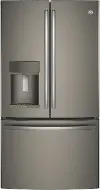 PFE28KMKES GE Profile 27.8 cu ft French Door Refrigerator - Slate
