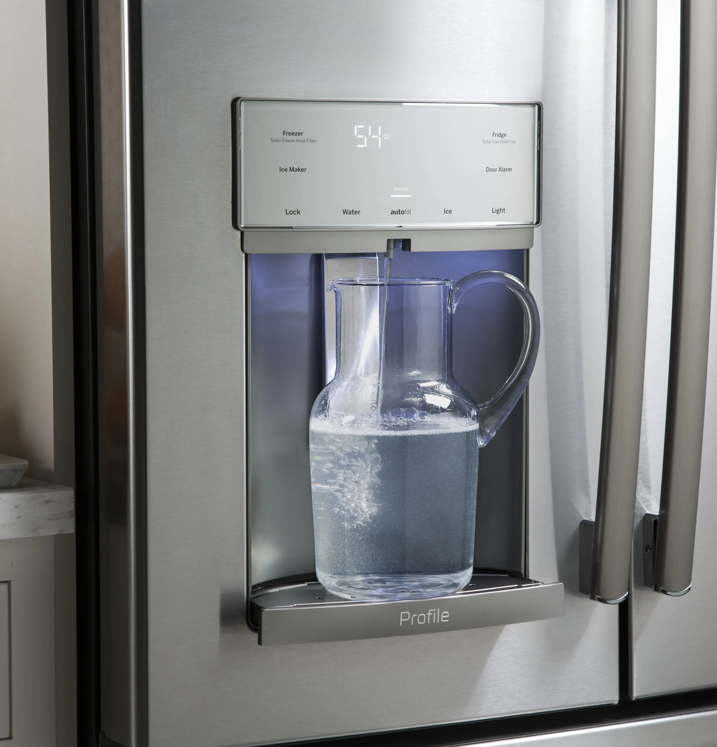 PFE28KMKES GE Profile 27.8 cu ft French Door Refrigerator - Slate-6