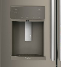 PFE28KMKES GE Profile 36 Inch French Door Refrigerator - 27.8 cu. ft. Slate-3