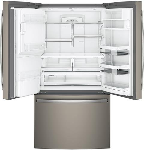 PFE28KMKES GE Profile 36 Inch French Door Refrigerator - 27.8 cu. ft. Slate-4