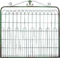 Turquoise Metal Gate