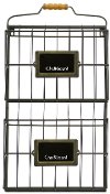 Double Metal File Folder with Chalkboard Labels