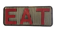 Metal Eat Sign Wall Decor