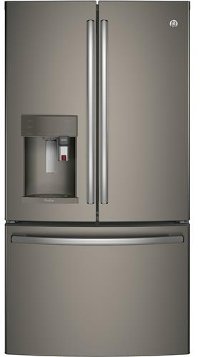 PFE28PMKES GE Profile French Door Refrigerator - 36 Inch Slate