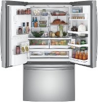 PFE28PSKSS GE Profile French Door Refrigerator - 36 Inch Stainless Steel