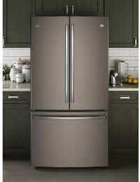 PWE23KMKES GE Profile 36 Inch French Door Refrigerator - Counter Depth, 23.1 cu. ft., Slate-2