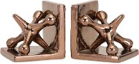 Metallic Jack Bookend Pair