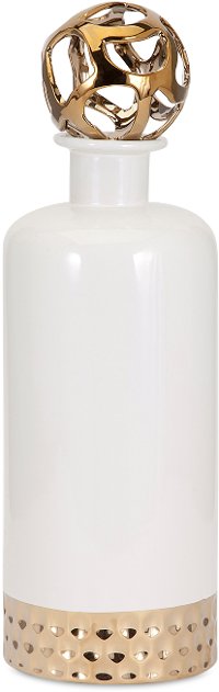 15 Cream Ceramic Bottle