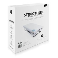 ST04TTMFRB Rollaway Bed with Premium Gel Memory Foam Twin Mattress - Structures-5