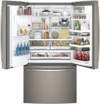 PYE22KMKES GE Profile Counter Depth French Door Refrigerator - 22 cu. ft., 36 Inch Slate-2
