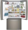 PYE22KMKES GE Profile French Door Refrigerator with Turbo Cool setting- 36 Inch Slate Counter Depth-2