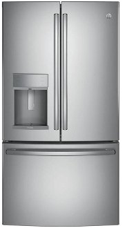 PYE22KSKSS GE Profile French Door Refrigerator Energy Star - 36 Inch Stainless Steel Counter Depth