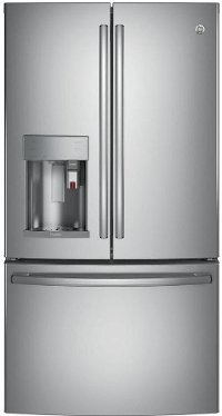 PYE22PSKSS GE 36 Inch French Door Refrigerator Counter-depth- Stainless Steel