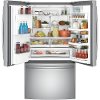 PYE22PSKSS GE French Door Refrigerator - 36 Inch Stainless Steel Counter Depth-2