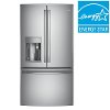PYE22PSKSS GE French Door Refrigerator - 36 Inch Stainless Steel Counter Depth-3