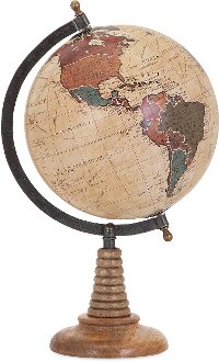 Bente 15 Inch Table Top World Globe