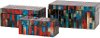4 Inch Multi-Color Mosaic Glass and Wood Box