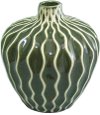 8 Inch Green Gourd Vase