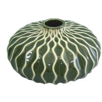 5 Inch Green Vase