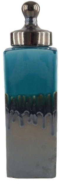 18 Inch Multi-Color Lidded Jar