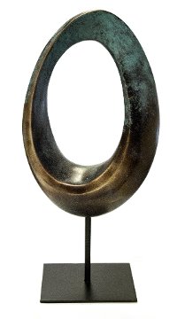 Blue Table Top Sculpture