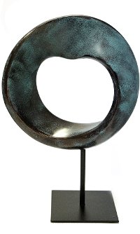 12 Inch Blue Table Top Sculpture