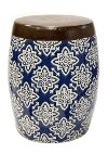 Clearance Blue Hattie Garden Stool