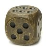 Brown Dice Decor