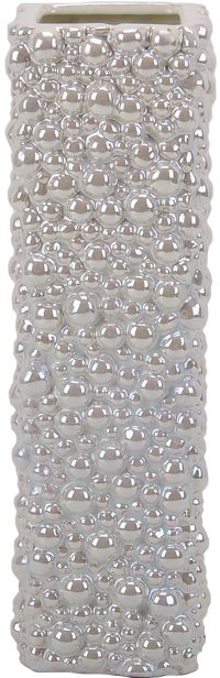 13 Inch Pearl Ceramic Vase