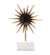 Clearance Purple Metal Flower Sculpture