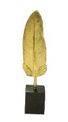 Gold Feather on Base