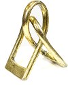 8 Inch Gold Metal Table Sculpture