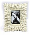 Cream Leaf Picture Frame