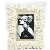 Clearance 4x6 Cream Leaf Picture Frame