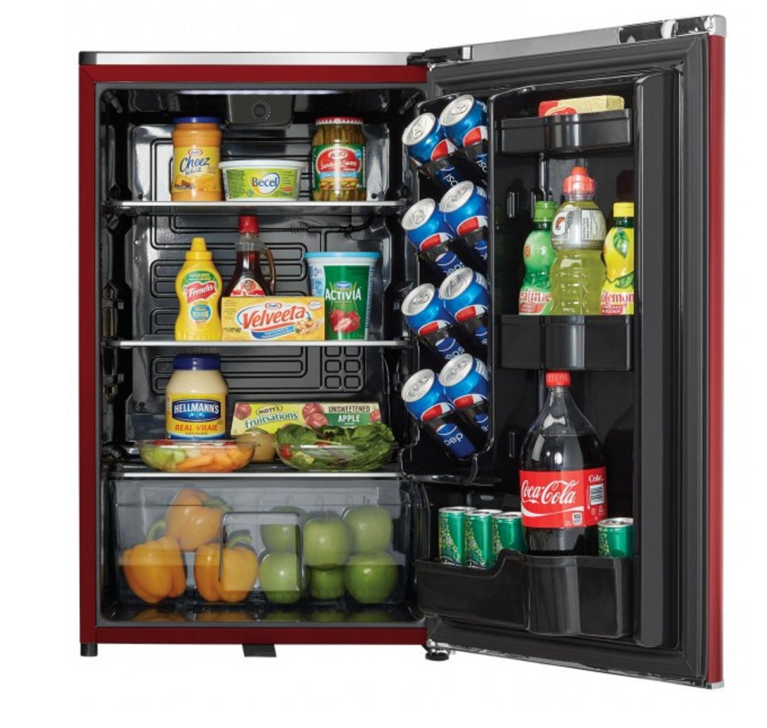 DAR044A6LDB Danby Compact Refrigerator - 20 Inch Red-2
