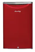 DAR044A6LDB Danby Compact Refrigerator - 20 W Red