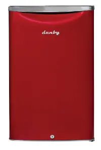 DAR044A6LDB Danby Compact Refrigerator - 20 W Red