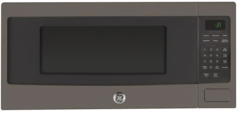 PEM31EFES GE Profile Countertop Microwave Oven - 1.1 cu. ft. Slate-1