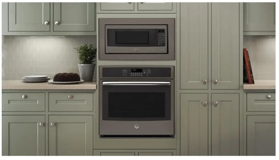 PEM31EFES GE Profile Countertop Microwave Oven - 1.1 cu. ft. Slate-3