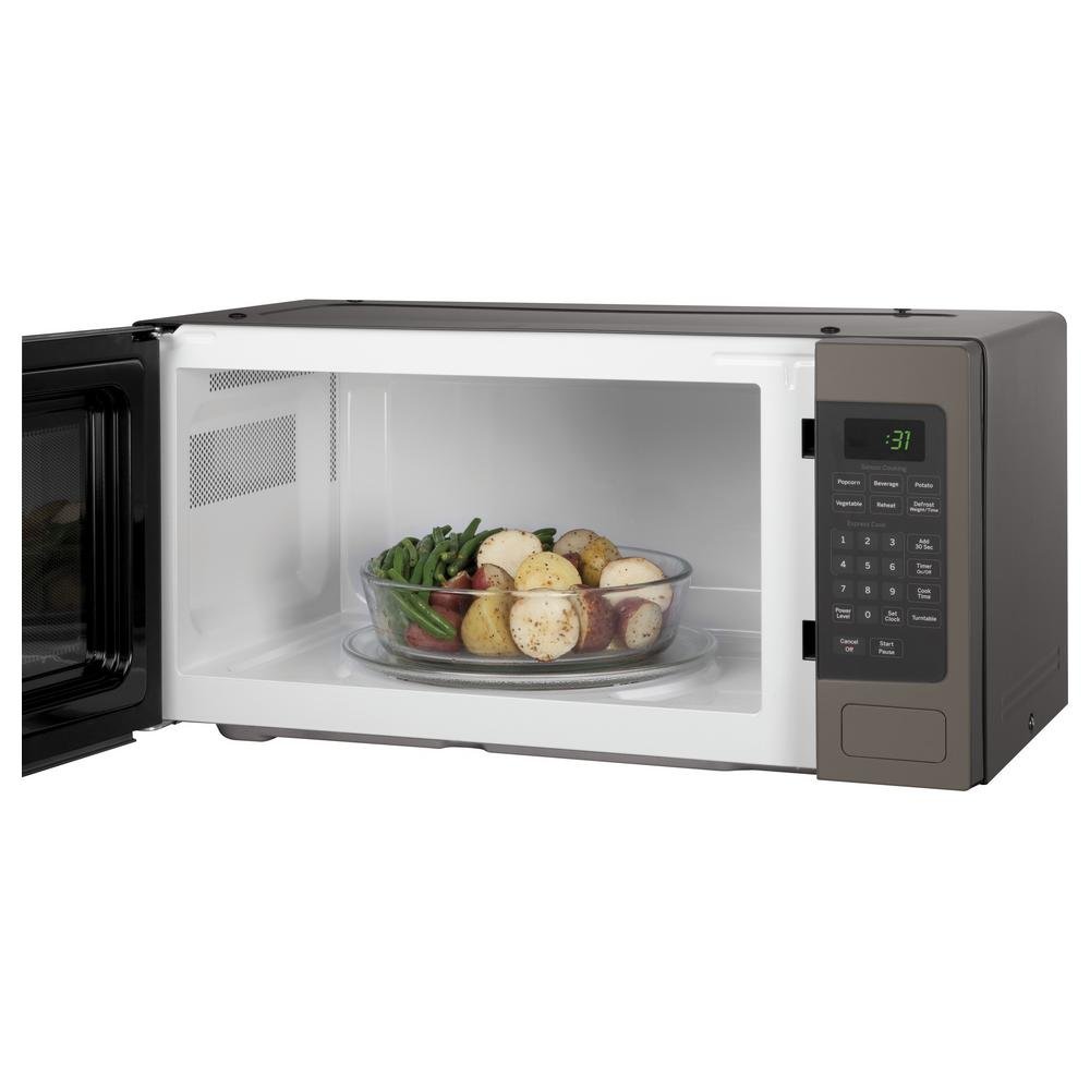 PEM31EFES GE Profile Countertop Microwave Oven - 1.1 cu. ft. Slate-4
