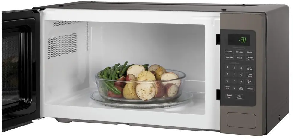 PEM31EFES GE Profile Countertop Microwave Oven - 1.1 cu. ft. Slate-4