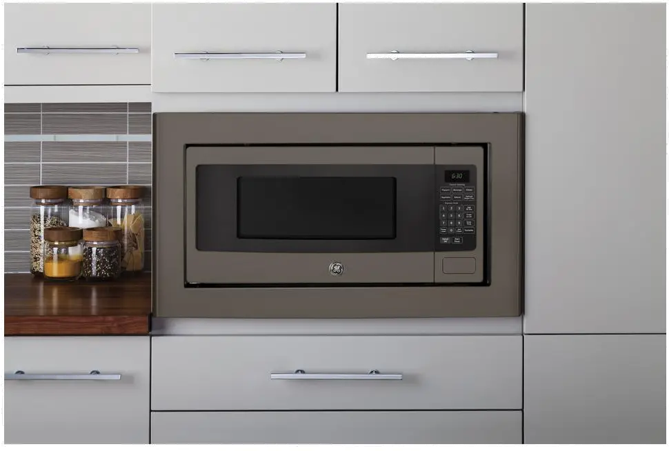 PEM31EFES GE Profile Countertop Microwave Oven - 1.1 cu. ft. Slate-5