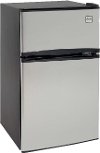 RA3136SST Avanti Stainless Steel and Black 3.1 cu. ft. Two Door Counter-height Compact Refrigerator-1